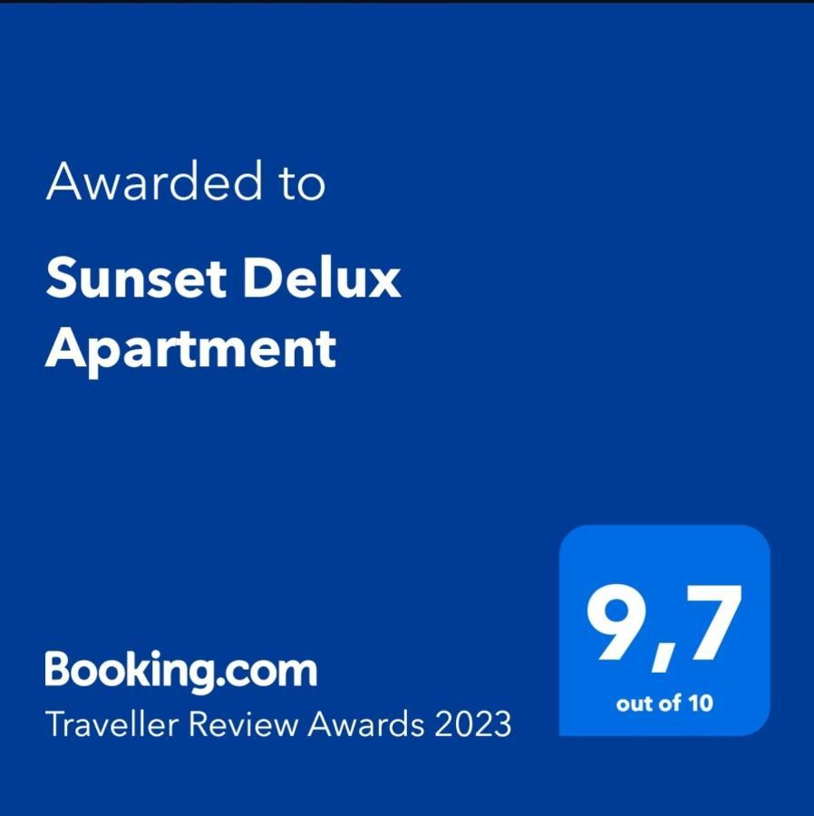 Sunset Delux Apartment Visoko Exteriér fotografie